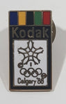 1988 Calgary Winter Olympics Kodak Enamel Metal Lapel Pin