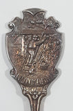 Wunmaand Netherlands Travel Souvenir Silver Plated Metal Spoon