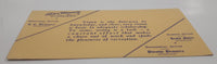 Vintage Robt. C. Demmery Optometrists Ink Blotter Paper Advertising Card