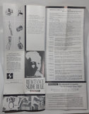 Vintage Shure Brothers Reactance Slide Rule Stereo Components Advertising Brochure Pamphlet