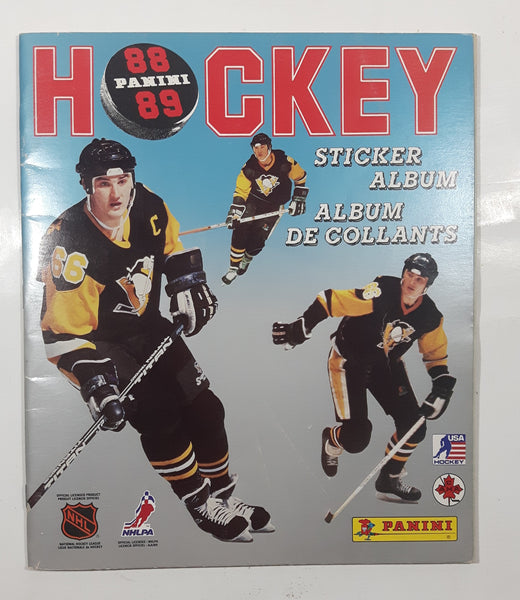 1988 1989 Panini NHL Hockey Sticker Album