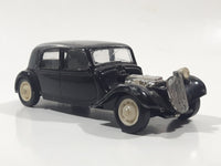 Solido No. 4032 1939 Citroen 15 Six Black 1/43 Scale Die Cast Toy Car Vehicle