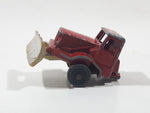 Vintage Husky Aveling Barford Dump Truck Snow Plow Die Cast Toy Car Vehicle FOR PARTS