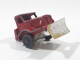 Vintage Husky Aveling Barford Dump Truck Snow Plow Die Cast Toy Car Vehicle FOR PARTS