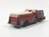 Vintage 1966 Lesney Matchbox Series No. 29 Denver Fire Pumper Truck Red Die Cast Toy Car Vehicle Made in England