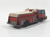 Vintage 1966 Lesney Matchbox Series No. 29 Denver Fire Pumper Truck Red Die Cast Toy Car Vehicle Made in England