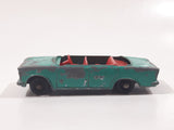 Vintage Lesney No. 56 Fiat 1500 Teal Die Cast Toy Car Vehicle Made in England