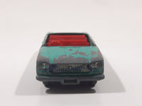 Vintage Lesney No. 56 Fiat 1500 Teal Die Cast Toy Car Vehicle Made in England