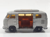 Vintage Lesney Matchbox Series No. 34 Volkswagen Camper Van Grey Die Cast Toy Car Vehicle