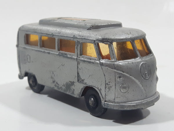 Vintage Lesney Matchbox Series No. 34 Volkswagen Camper Van Grey