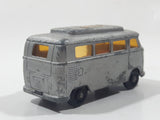 Vintage Lesney Matchbox Series No. 34 Volkswagen Camper Van Grey Die Cast Toy Car Vehicle