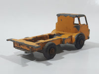 Vintage Lesney Matchbox Series No. 37 Cattle Truck Yellow Die Cast Toy Car Vehicle