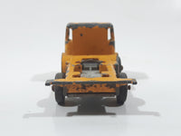 Vintage Lesney Matchbox Series No. 37 Cattle Truck Yellow Die Cast Toy Car Vehicle