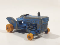 Vintage Lesney Matchbox Series No. 39 Ford Tractor Blue Die Cast Toy Farm Vehicle