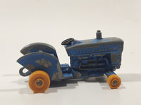 Vintage Lesney Matchbox Series No. 39 Ford Tractor Blue Die Cast Toy Farm Vehicle