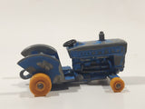 Vintage Lesney Matchbox Series No. 39 Ford Tractor Blue Die Cast Toy Farm Vehicle