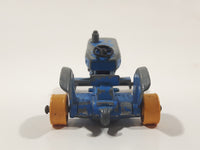 Vintage Lesney Matchbox Series No. 39 Ford Tractor Blue Die Cast Toy Farm Vehicle