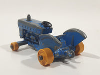 Vintage Lesney Matchbox Series No. 39 Ford Tractor Blue Die Cast Toy Farm Vehicle