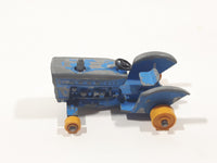 Vintage Lesney Matchbox Series No. 39 Ford Tractor Blue Die Cast Toy Farm Vehicle