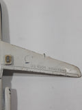 No. 4504 Caravelle SE-210 Alitalia White Die Cast Toy Airplane Missing Parts