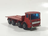 Vintage 1970s Lesney Matchbox Series Ergomatic Cab Red Die Cast Toy Car Vehicle Made in England