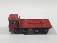 Vintage 1970s Lesney Matchbox Series Ergomatic Cab Red Die Cast Toy Car Vehicle Made in England