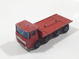 Vintage 1970s Lesney Matchbox Series Ergomatic Cab Red Die Cast Toy Car Vehicle Made in England