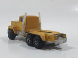 Majorette No. 297 Mack Dump Truck Yellow 1/100 Scale Die Cast Toy Car Vehicle