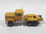 Majorette No. 297 Mack Dump Truck Yellow 1/100 Scale Die Cast Toy Car Vehicle