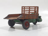 Vintage Meccano Dinky Toys Motocart Green and Brown Die Cast Toy Car Vehicle Made in England