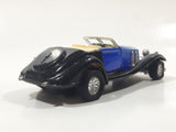 Sunnyside Superior SS-302-4 1936 Mercedes 500K Convertible 1/38 Scale Blue Die Cast Toy Car Vehicle