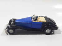 Sunnyside Superior SS-302-4 1936 Mercedes 500K Convertible 1/38 Scale Blue Die Cast Toy Car Vehicle