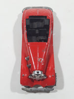 1983 Hot Wheels Mercedes 540K Red Die Cast Toy Classic Car Vehicle