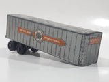 Vintage Lesney Matchbox Major Pack M-9 Inter-State Double Freighter Cooper Jarrett International Grey Die Cast Toy Racing Car Vehicle