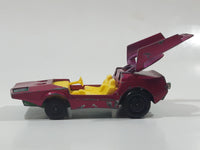 Vintage 1973 Lesney Matchbox Rolamatics No. 39 Clipper Magenta Dark Pink Die Cast Toy Car Vehicle