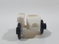 Motorcycle with Side Car White Plastic Toy Car Vehicle