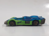 1996 Hot Wheels First Editions Road Rocket Green Die Cast Toy Car Vehicle