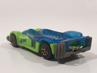 1996 Hot Wheels First Editions Road Rocket Green Die Cast Toy Car Vehicle