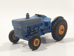 Vintage Lesney Matchbox Series No. 39 Ford Tractor Blue Die Cast Toy Farm Vehicle