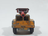 Vintage Lesney Matchbox Series No. 11 Taylor Jumbo Crane Yellow Die Cast Toy Car Vehicle