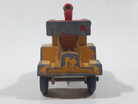 Vintage Lesney Matchbox Series No. 11 Taylor Jumbo Crane Yellow Die Cast Toy Car Vehicle