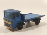 Vintage Lesney Matchbox Series No. 60 Site Hut Truck Blue Die Cast Toy Car Vehicle