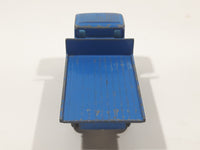 Vintage Lesney Matchbox Series No. 60 Site Hut Truck Blue Die Cast Toy Car Vehicle