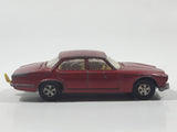 Vintage Corgi Juniors Whizzwheels Jaguar XJ6 4-2 Red Die Cast Toy Car Vehicle with Opening Trunk Made in Gt. Britain