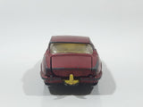 Vintage Corgi Juniors Whizzwheels Jaguar XJ6 4-2 Red Die Cast Toy Car Vehicle with Opening Trunk Made in Gt. Britain
