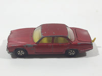 Vintage Corgi Juniors Whizzwheels Jaguar XJ6 4-2 Red Die Cast Toy Car Vehicle with Opening Trunk Made in Gt. Britain