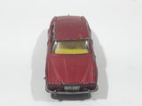 Vintage Corgi Juniors Whizzwheels Jaguar XJ6 4-2 Red Die Cast Toy Car Vehicle with Opening Trunk Made in Gt. Britain