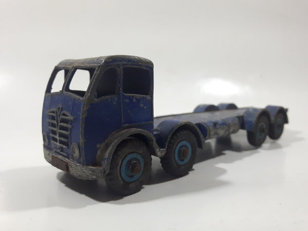 Vintage Meccano Dinky SuperToys Foden Truck Blue Die Cast Toy Car Vehicle