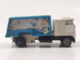 Vintage Super Wheels Pepsi Delivery Truck White and Blue Die Cast Toy Car Vehicle Made in Hong Kong