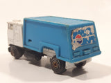 Vintage Super Wheels Pepsi Delivery Truck White and Blue Die Cast Toy Car Vehicle Made in Hong Kong